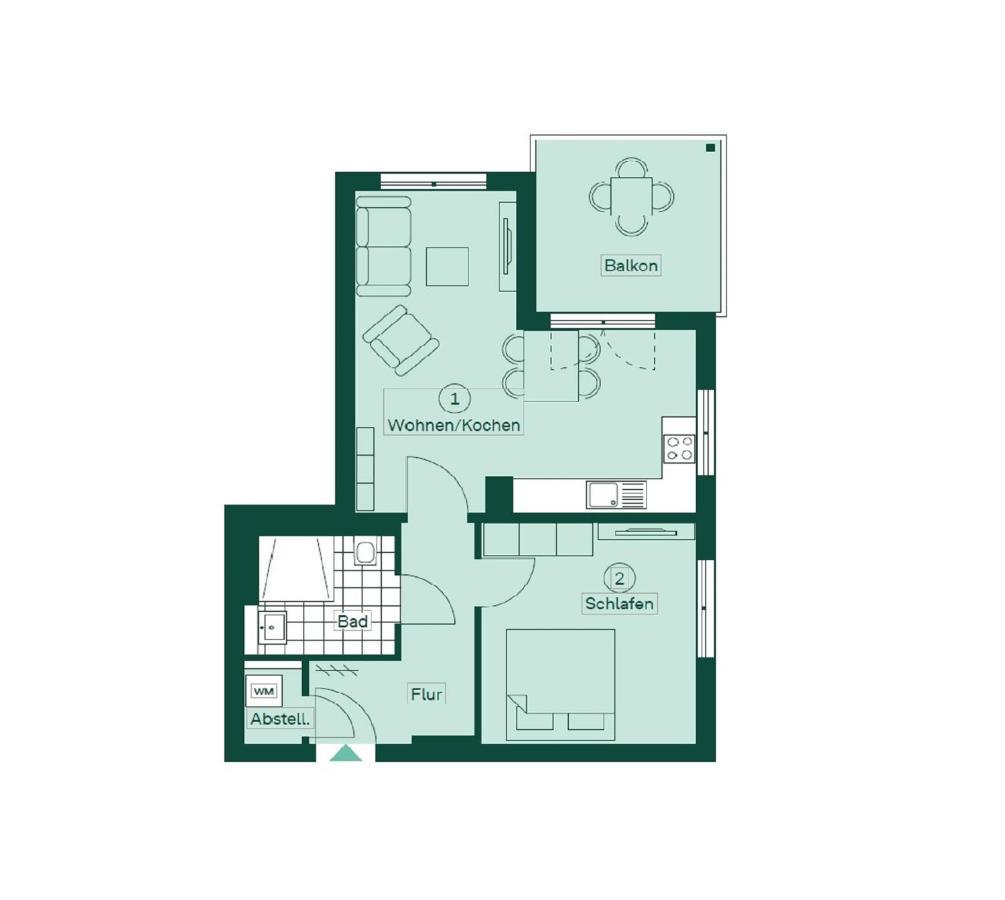 Apartment "Sonnendeck" - Haffresidenz Zirchow 외부 사진